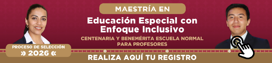 Registro Maestría Educación Especial