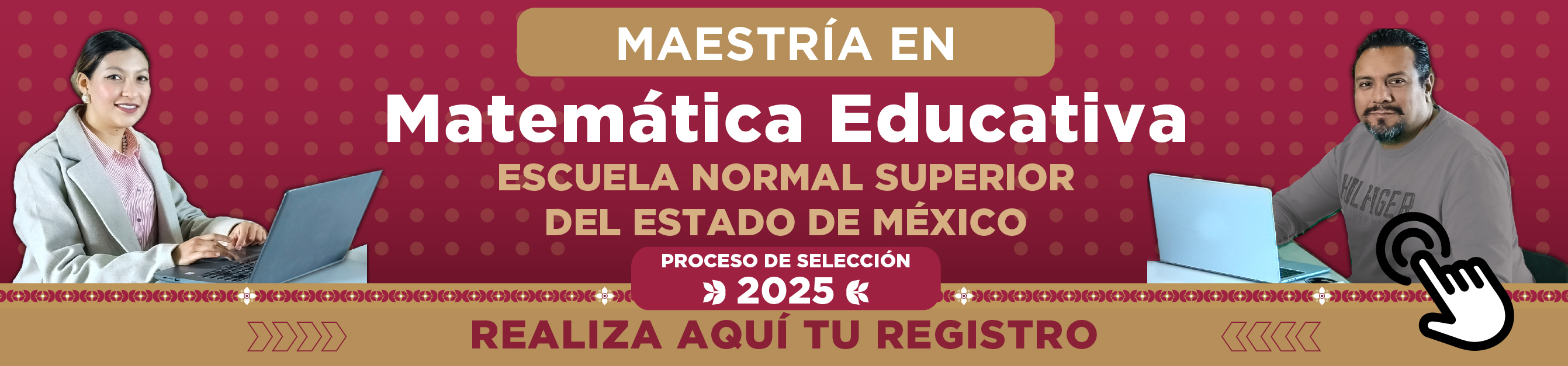 Registro Mestría Matemática Educativa