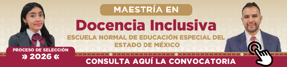  Convocatoria Maestría Docencia Inclusiva