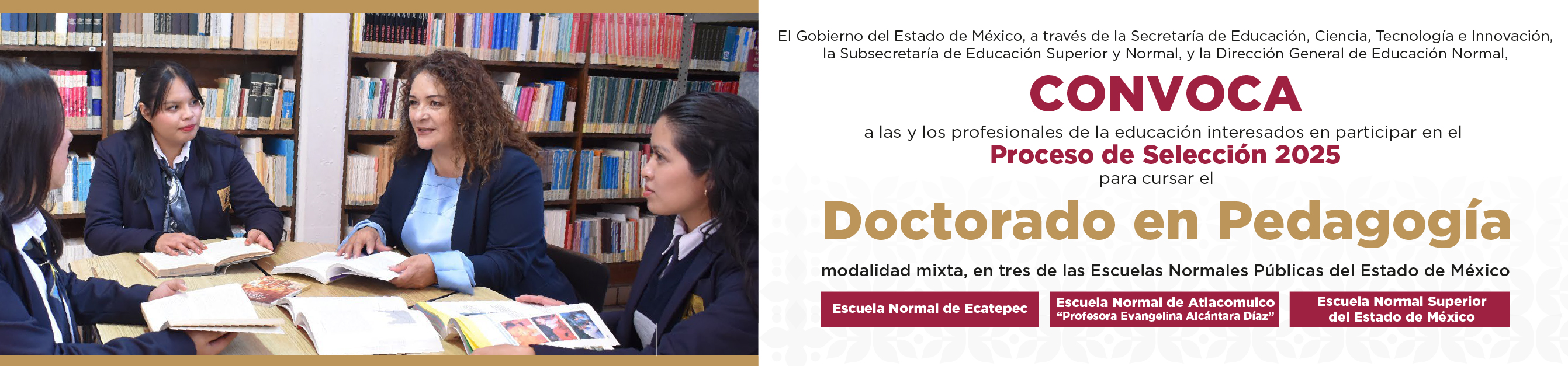 Doctorado Normales Convocatoria